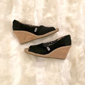 Toms espadrille wedges